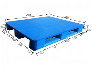 Magazijn Plat Type Kunststof Pallet