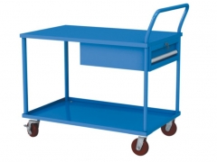 Twee lagen modulaire trolley met lade